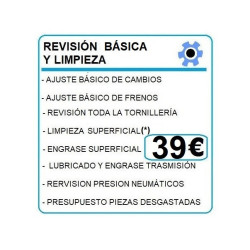 REVISION BASICA Y LIMPIEZA
